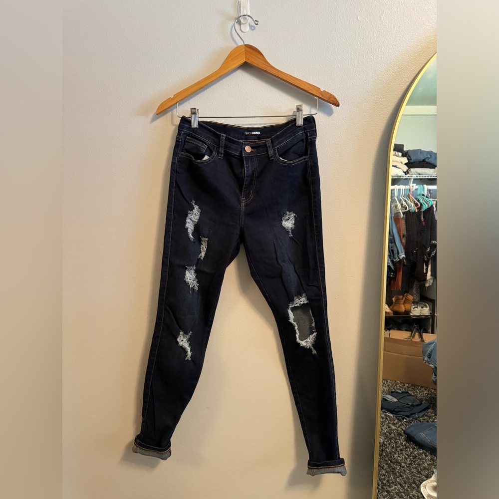Fashion Nova high-rise skinny jeans
